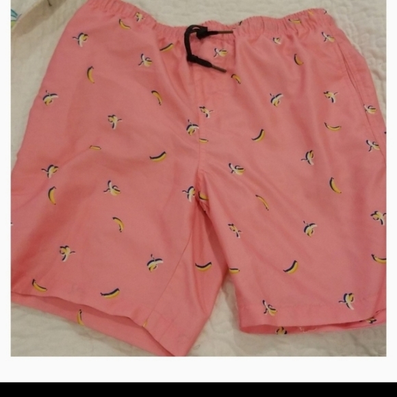 Brooklyn cloth | bathing suit board shorts w/bananas - Picture 2 of 4